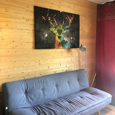 T2 Avec Et Un Coin Montagne En Rez-de-chaussee Avec Terrasse Et Table Exterieure 公寓